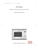 AEG Electrolux MCC4060E-M User manual