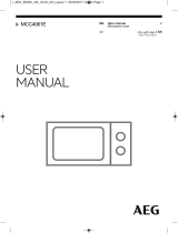 AEG MCC4061E-M User manual