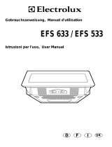 Electrolux EFS633/CH User manual