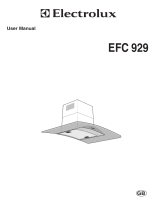 Electrolux EFC929X/KO User manual