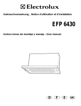 Electrolux EFP6430 User manual
