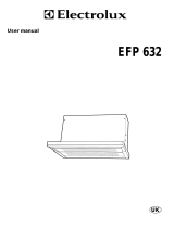 Electrolux EFP632X/A User manual