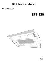 Electrolux EFP629TU User manual