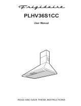 Frigidaire PLHV36S1CC User manual