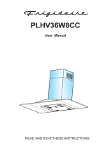 Frigidaire PLHV36W8CC User manual