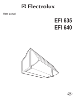 Electrolux EFI635G/GB User manual