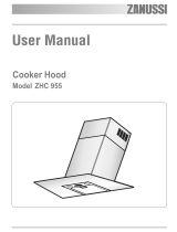 Zanussi ZHC955X/GB User manual