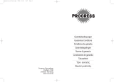 Progress PC3801 User manual