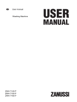Zanussi ZWH7160P User manual