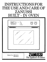 Zanussi fm 9611 User manual