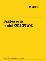 Zanussi ZSM35W User manual
