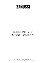 Zanussi ZBM878X  User manual