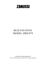 Zanussi ZBM879 User manual