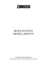 Zanussi ZBM879SW User manual