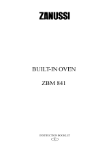 Zanussi ZBM841X User manual