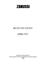 Zanussi ZBM972ALU User manual