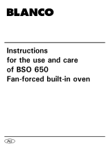 BLANCO BSO650X User manual