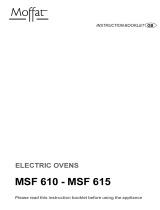 Moffat MSF610B User manual