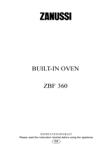 Zanussi ZBF360B User manual