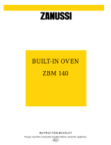 Zanussi ZBM140X User manual