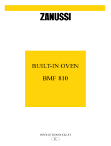 Zanussi BMF810X User manual