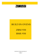 Zanussi ZBM930QX User manual
