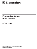 Electrolux EOB1711X User manual
