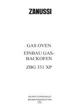 Zanussi ZBG331XP User manual