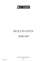 Zanussi ZOB889SW User manual