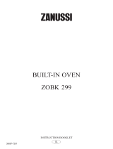Zanussi ZOBK299SX User manual