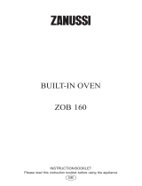 Zanussi ZOB160X User manual