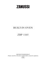 Zanussi ZBP1165X User manual