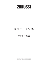 Zanussi ZPB1260X User manual