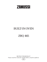 Zanussi ZBQ465X User manual