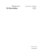 Electrolux EOB33200X User manual
