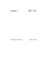 Aeg-Electrolux B89092-4M User manual