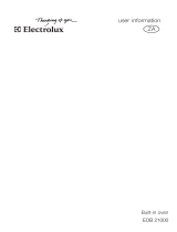 Electrolux EOB21000X User manual