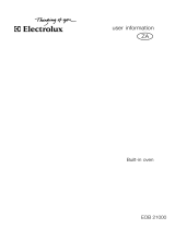 Electrolux EOB21000X User manual