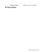 Electrolux EOB66714X Recipe book