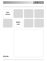 Zanussi ZOB690X User manual