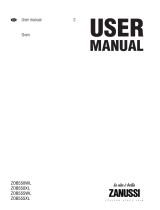 Zanussi ZOB550WL User manual