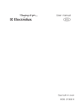 Electrolux EOG21302X User manual