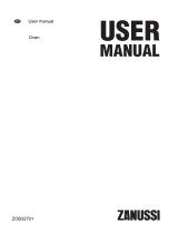 Zanussi ZOB32701XK User manual