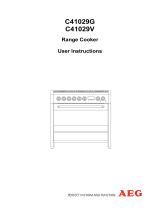 AEG C41029G-M User manual