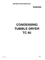 Zanussi TC60 User manual