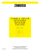 Zanussi TDS372T User manual