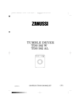 Zanussi TDS382W User manual