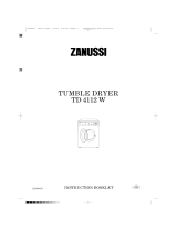 Zanussi Clothes Dryer TD 4112 W User manual