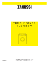 Zanussi TDS483EW User manual