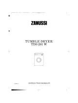 Zanussi TDS281W User manual